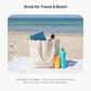 Custom Logo Printed Off White Cotton Tote Bags - 330 GSM  - Size 14" by 16"