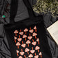 Cotton Canvas Quirky Mushrooms drawing Printed Unisex Tote Bag