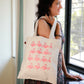 Tote bag with flamingos