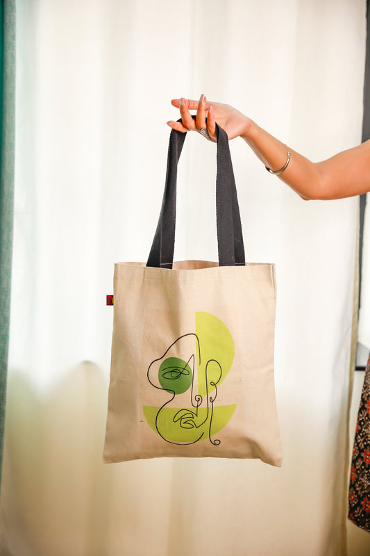 RBTote - 4 Green Face